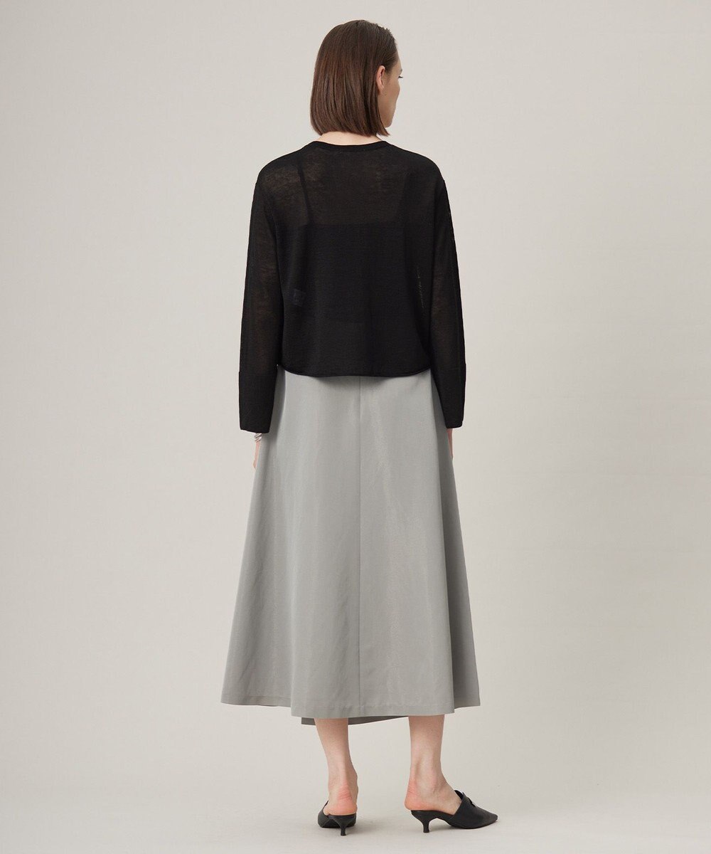 ICB 【洗える】トリアセブライトツイル  フレアスカート 