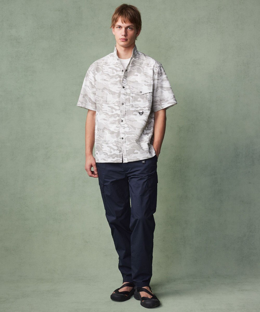 JOSEPH ABBOUD MOUNTAIN 【MADE IN JAPAN/吸水速乾/男女兼用】プレーティング天竺アウトドア Tシャツ 