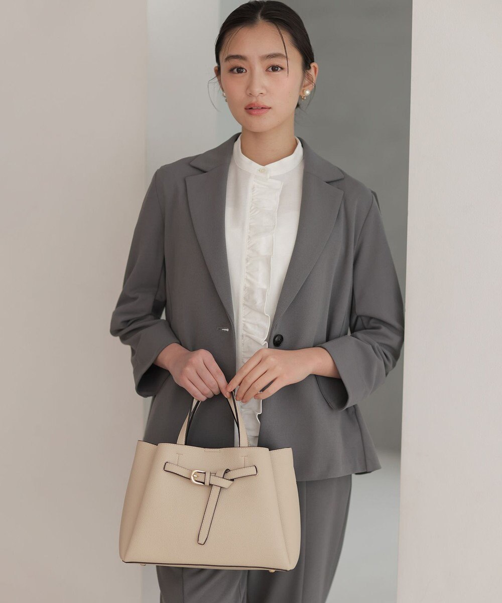 組曲 【WEB限定】ジョーゼットジャージー ジャケット 