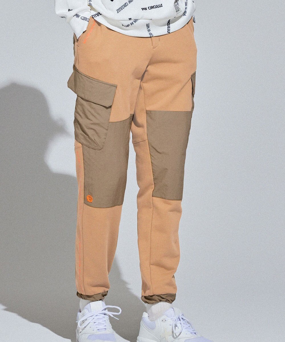 PW CIRCULUS 【MEN】裏毛カーゴジョガーパンツ 