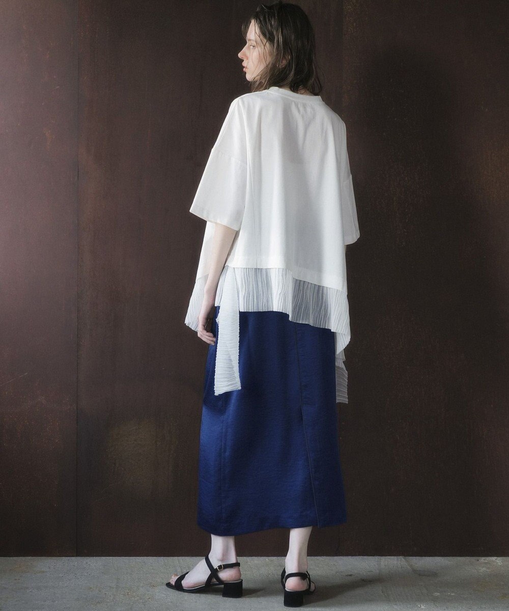 YECCA VECCA 裾アシメデザインプルオーバー 