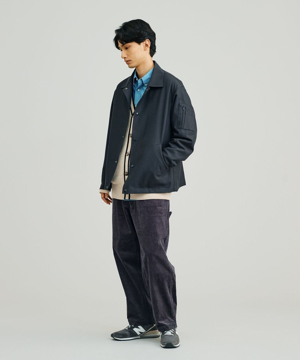 J.PRESS YORK STREET 【UNISEX】ANTI PILLING WOOL Vネックカーディガン 