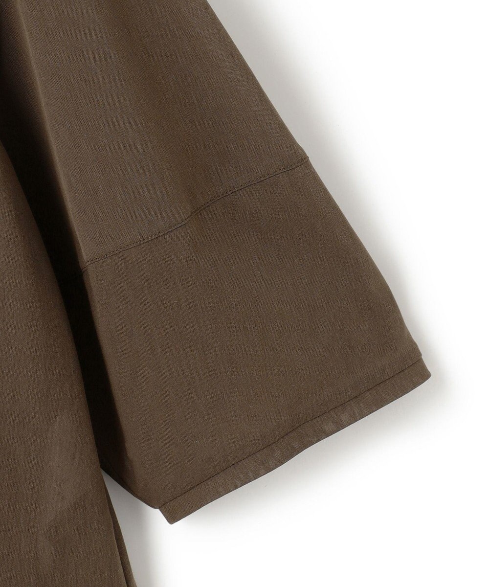 23区 S 【洗える】クリアトリコットジャージー ギャザーフォルム カットソー 