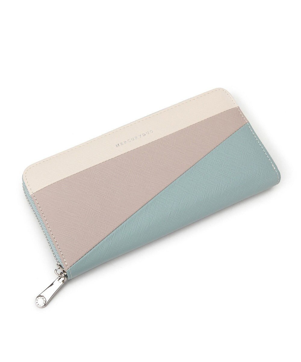 style code 【MERCURYDUO/マーキュリーデュオ】ダイアナ　トリコカラーRFロングウォレット 