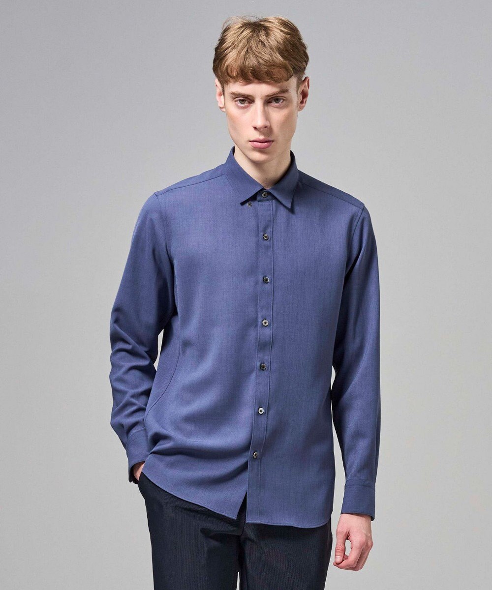 JOSEPH HOMME 【機能素材】テクノボイルストレッチ　レギュラーカラーシャツ 