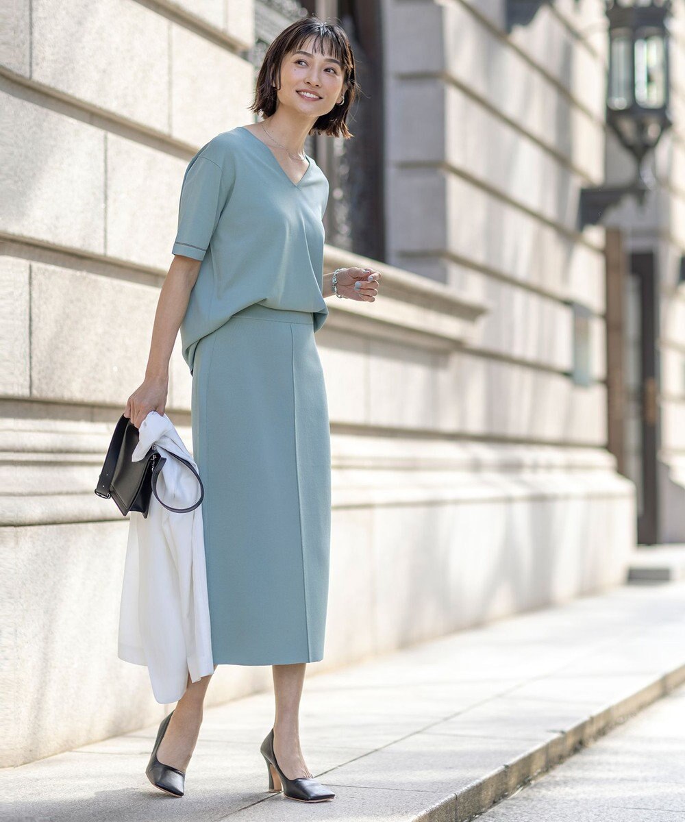 ICB 【洗える】 Unleash ノーカラージャケット 