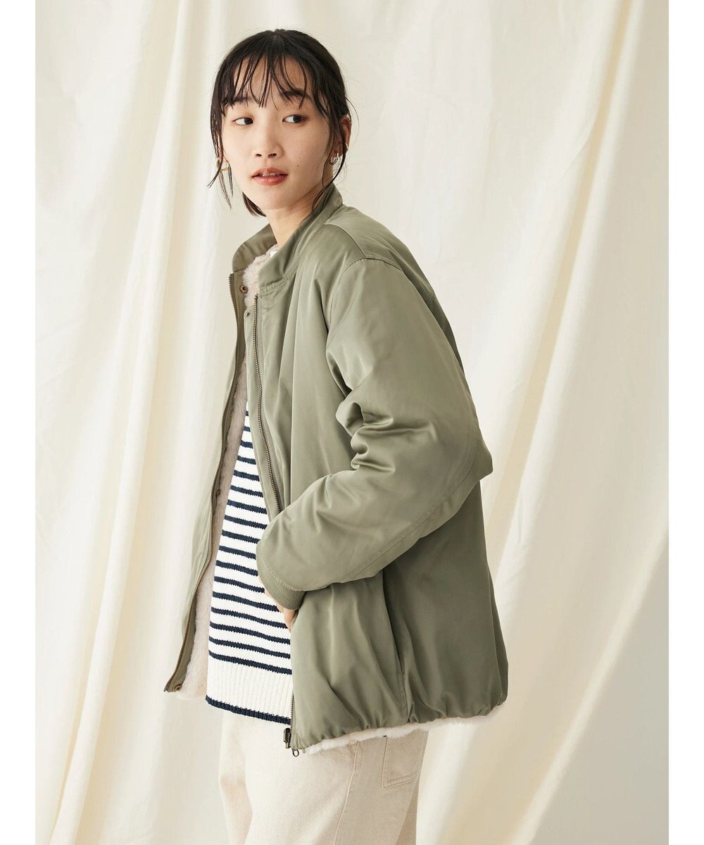 CRAFT STANDARD BOUTIQUE リバーシブルファーブルゾン 