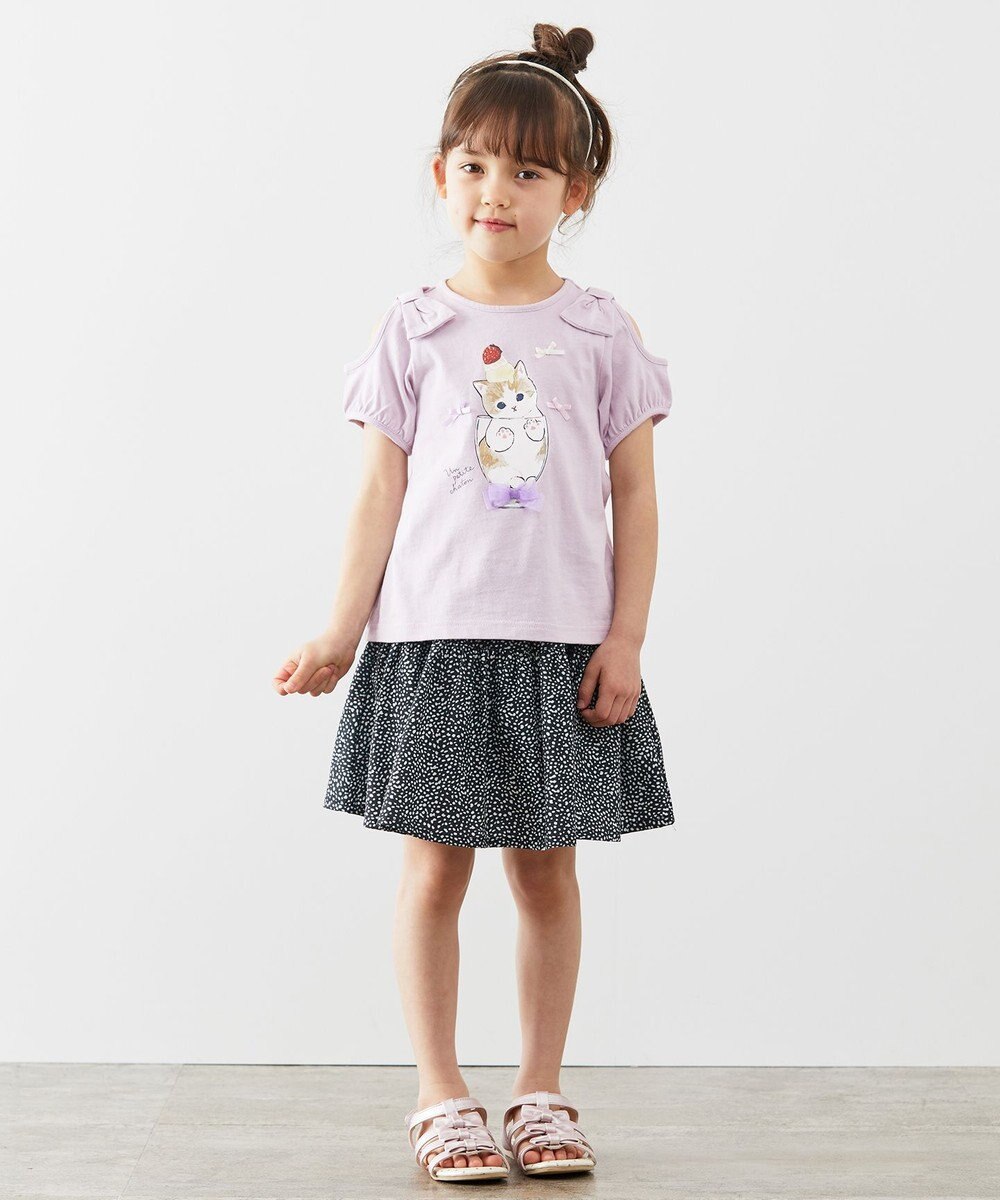 ANY KIDS 【mofusand×any FAM】半袖Tシャツ 