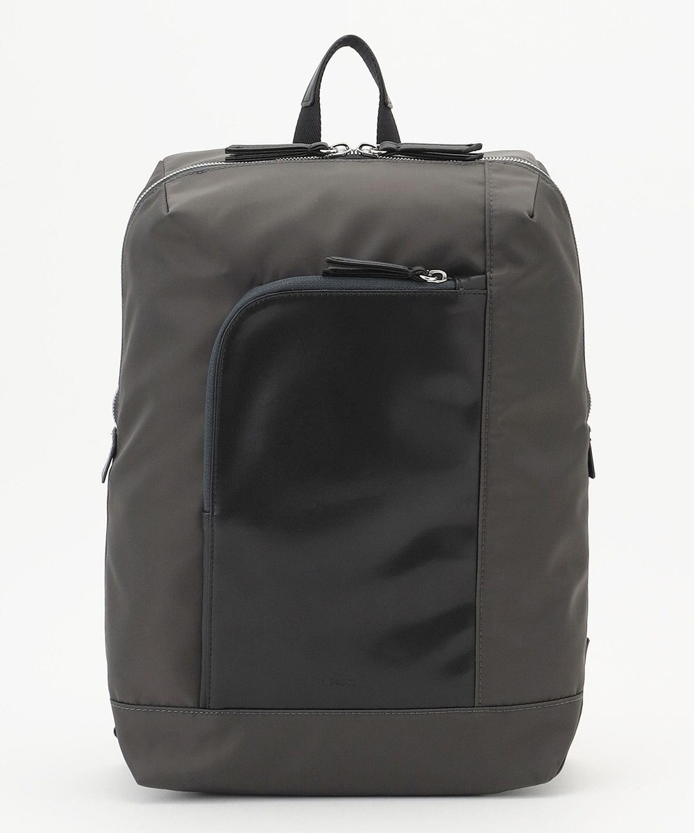 Y'SACCS ナイロン×リサイクルレザー　コンビマルチリュック 