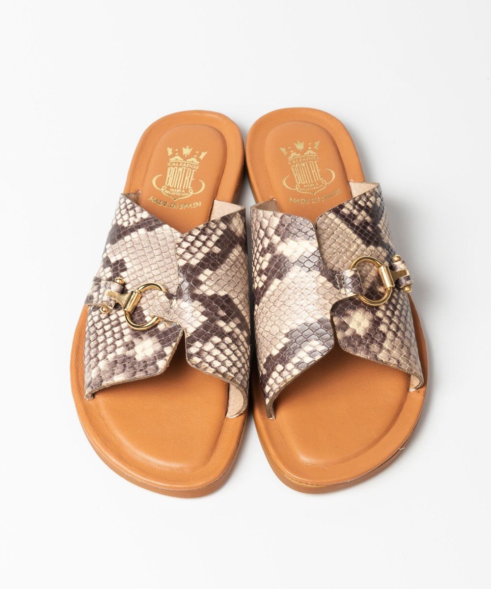 BONTRE 【BONTRE/ボントレ】ベルトフラットサンダル/20901-RS 