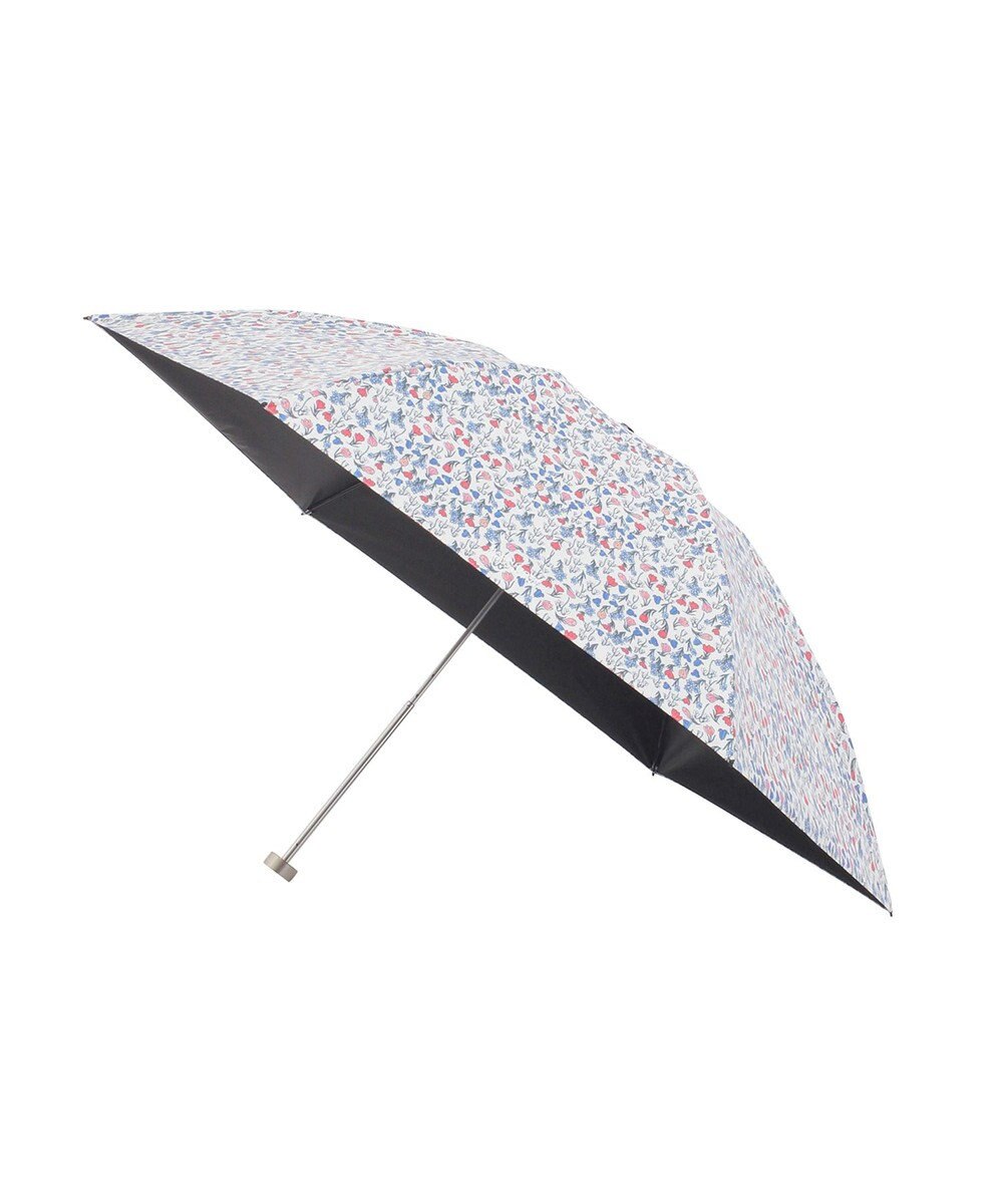MOONBAT 【 遮光率100％/遮熱/UV/軽量】MACKINTOSH PHILOSOPHY(マッキントッシュフィロソフィー)晴雨兼用日傘 Snowblue Garden Barbrella バーブレラ 折りたたみ傘 フワクール生地使用 