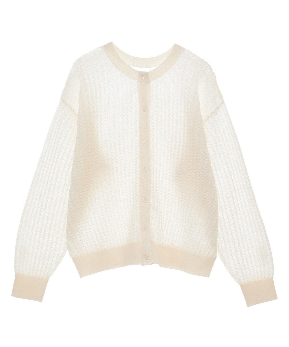 AMERICAN HOLIC 柄編みニットカーディガン 