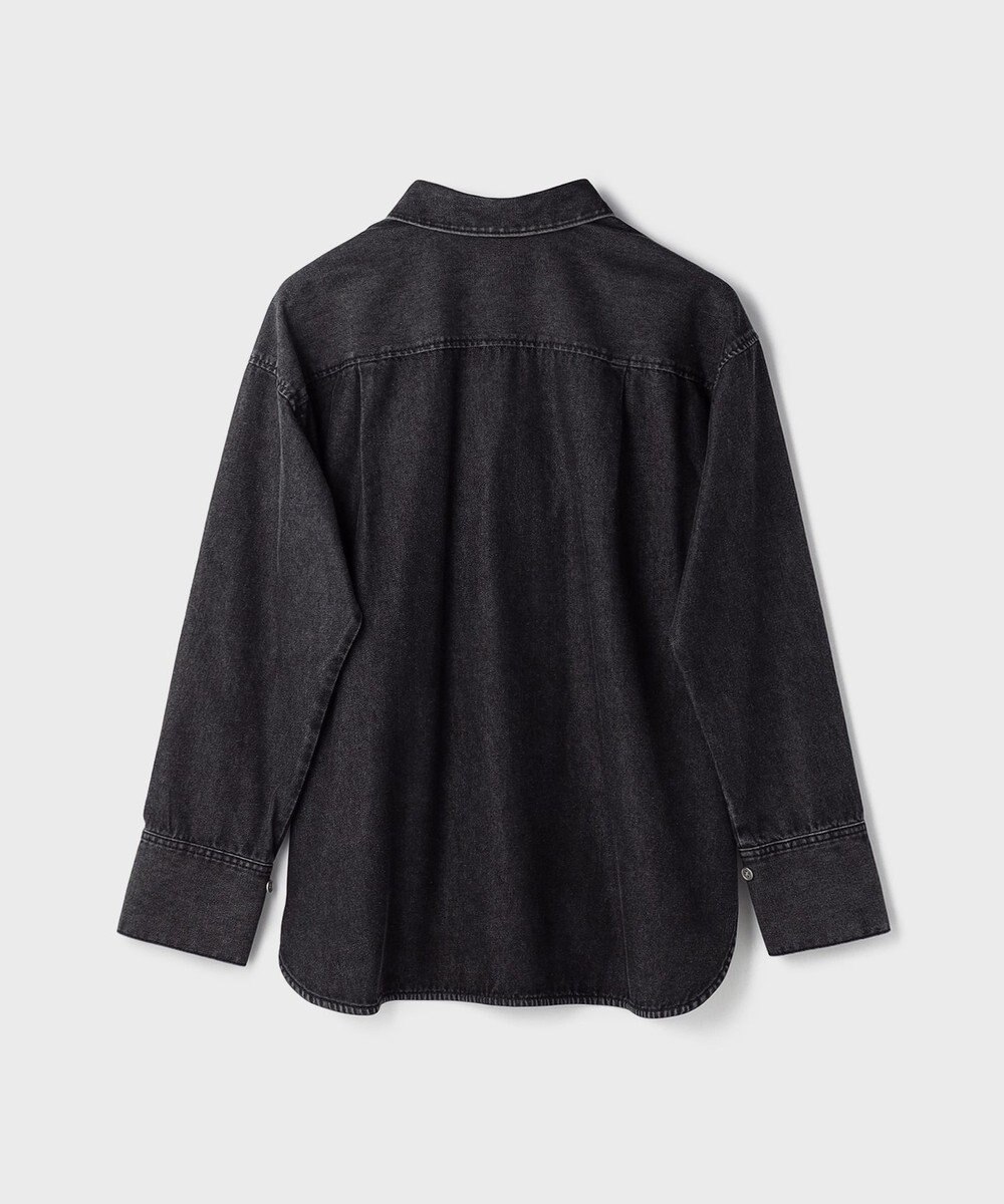 GRACE CONTINENTAL ビジューデニムシャツ 