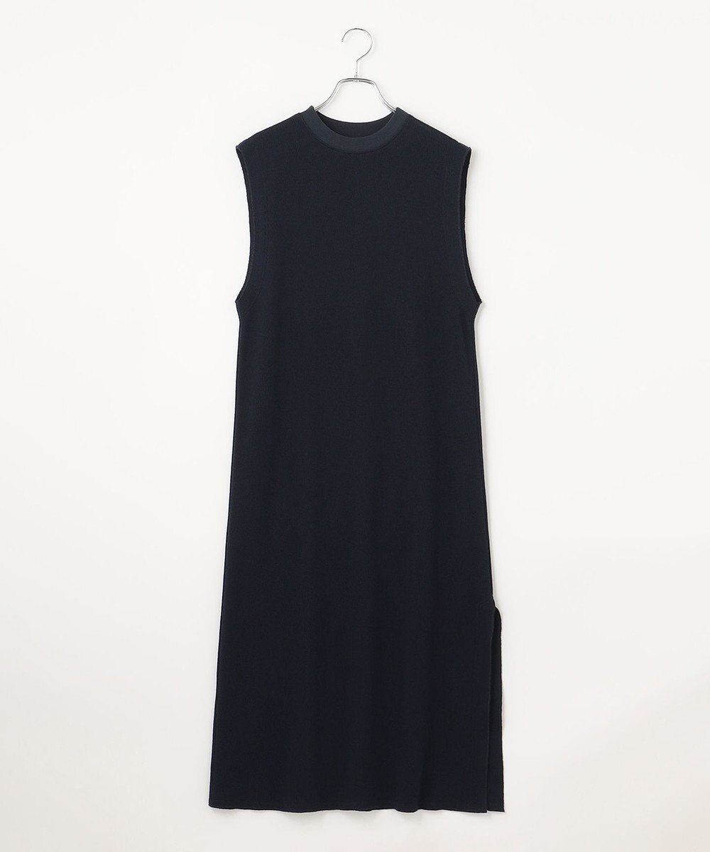 #Newans 【洗える】サーマルノースリーブワンピース 