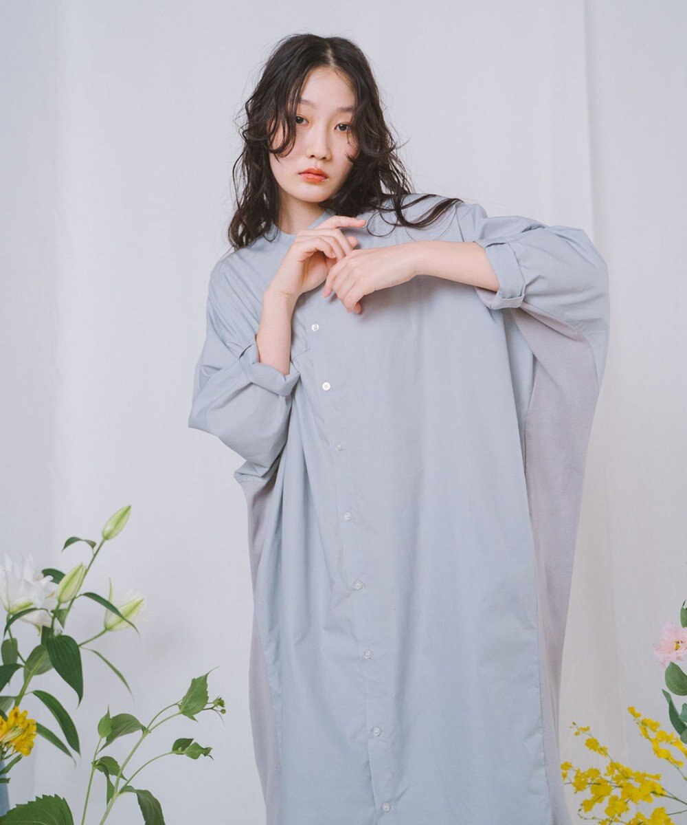 POLS CLIONE シャツワンピース 