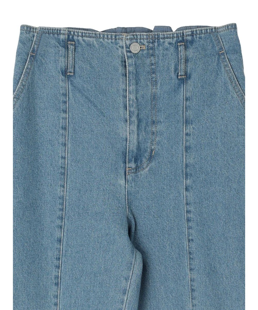 Green Parks ・ＥＬＥＮＣＡＲＥ　ＤＵＥ　バックスリットデニムパンツ 