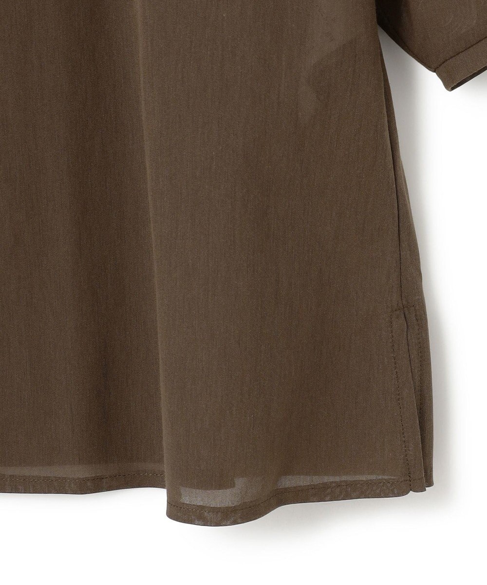 23区 S 【洗える】クリアトリコットジャージー ギャザーフォルム カットソー 