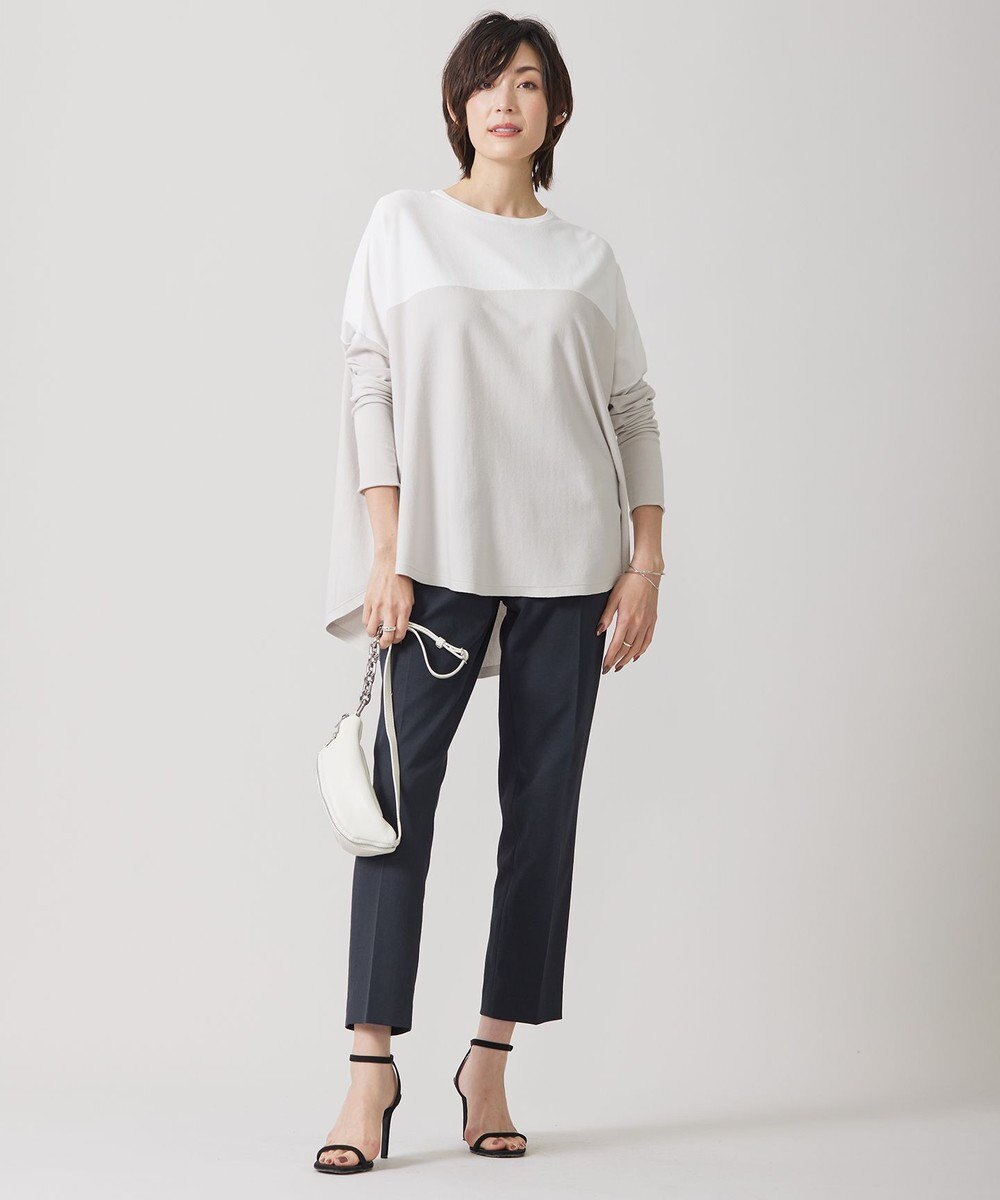 ICB L 【洗える】 ヴィスコースワイド プルオーバー 