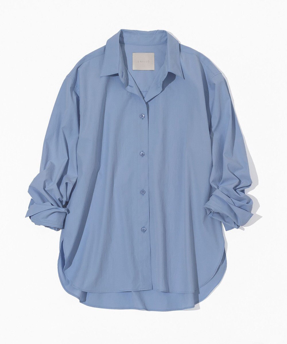 UNFILO 【MAG×スタイリストコラボ】イージーケアシャツ×ラメIラインスカート 