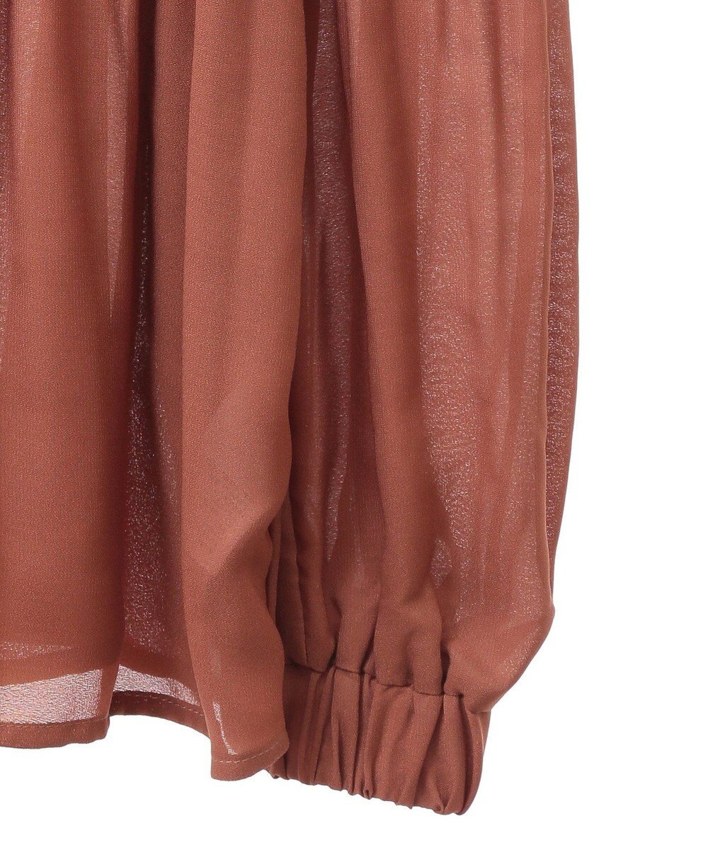 Green Parks マジョリカプリーツブラウス 