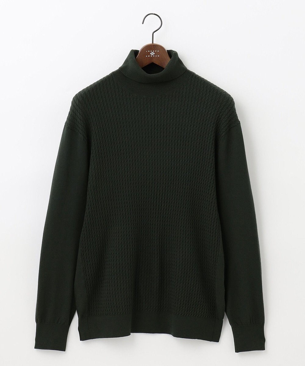 JOSEPH ABBOUD 【キングサイズ・チクチクしない/イージーケア】SNOWYタートルネックニット 