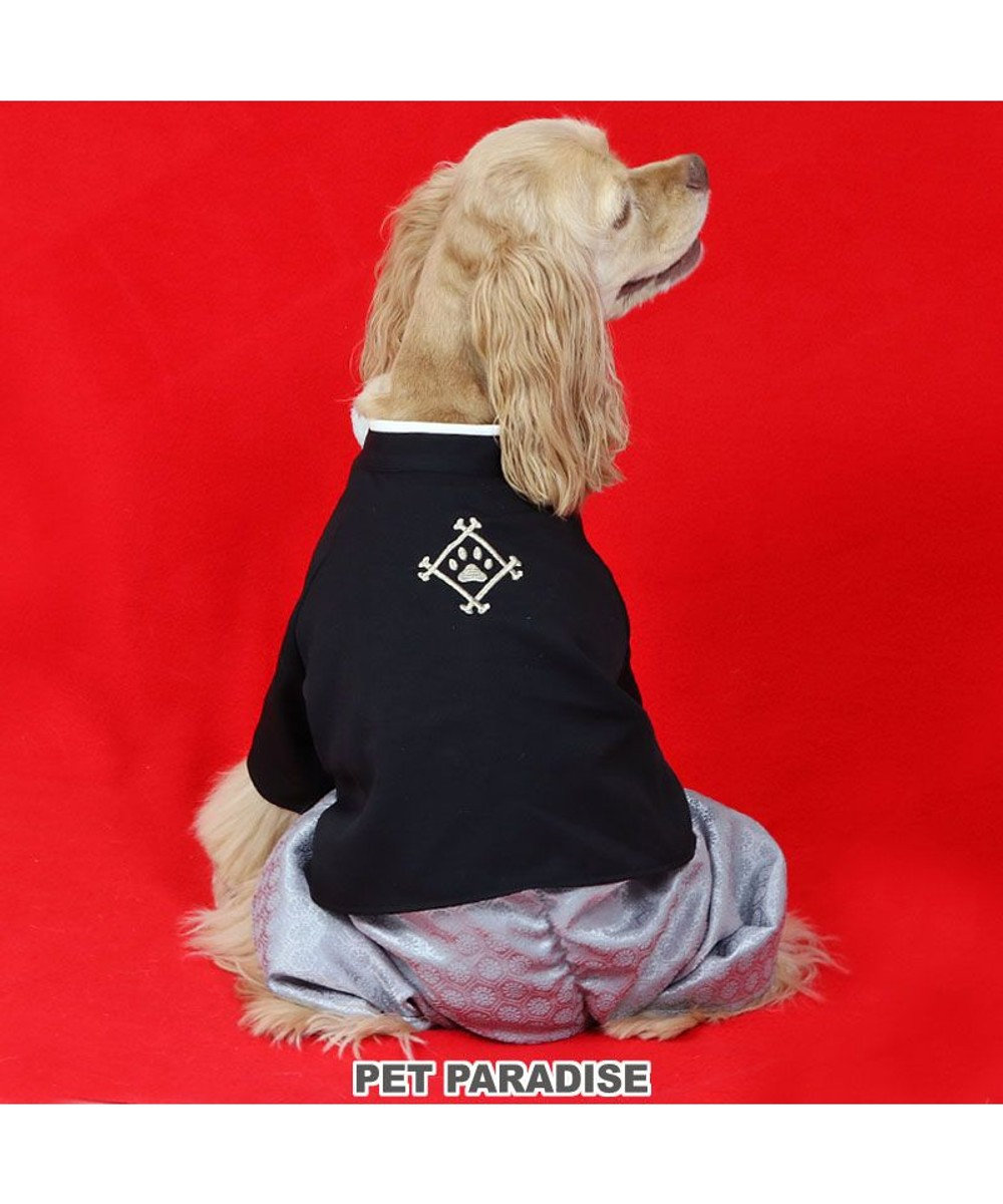 PET PARADISE ペットパラダイス 金糸紋付き袴 中型犬 大型犬 黒