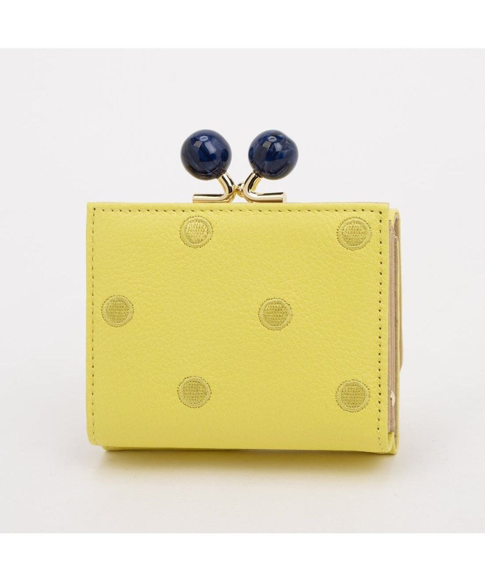 UNBILLION ペルケ perche / アクリル玉三つ折りミニサイフ 