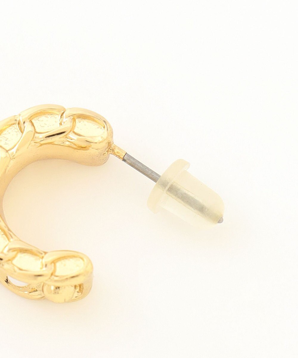 組曲 フェイクパールリングピアス 