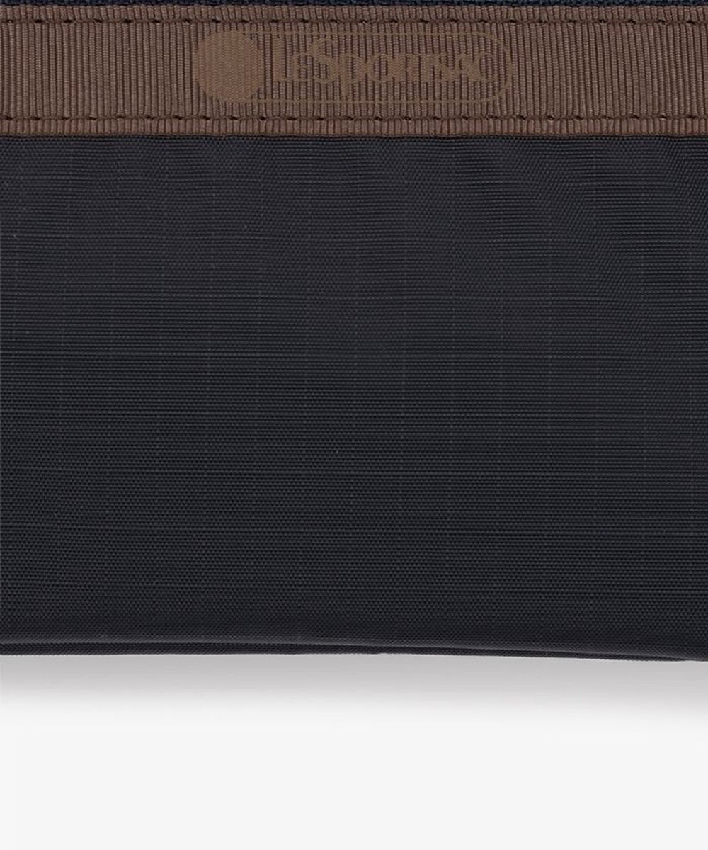 LeSportsac 3ZIP COSMETIC/ディープシー/ダークチョコレート 