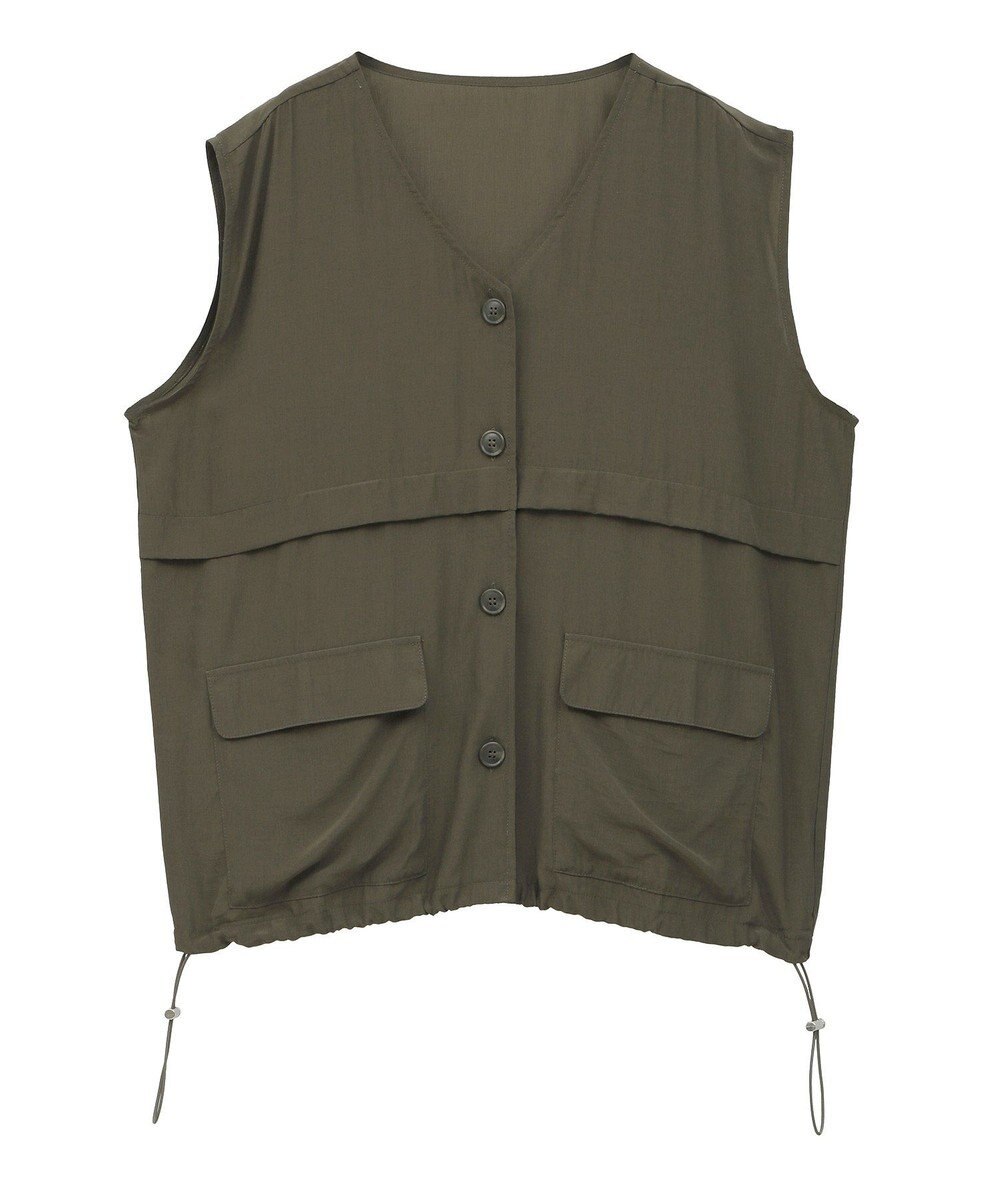 Green Parks シアーミリタリーベスト 