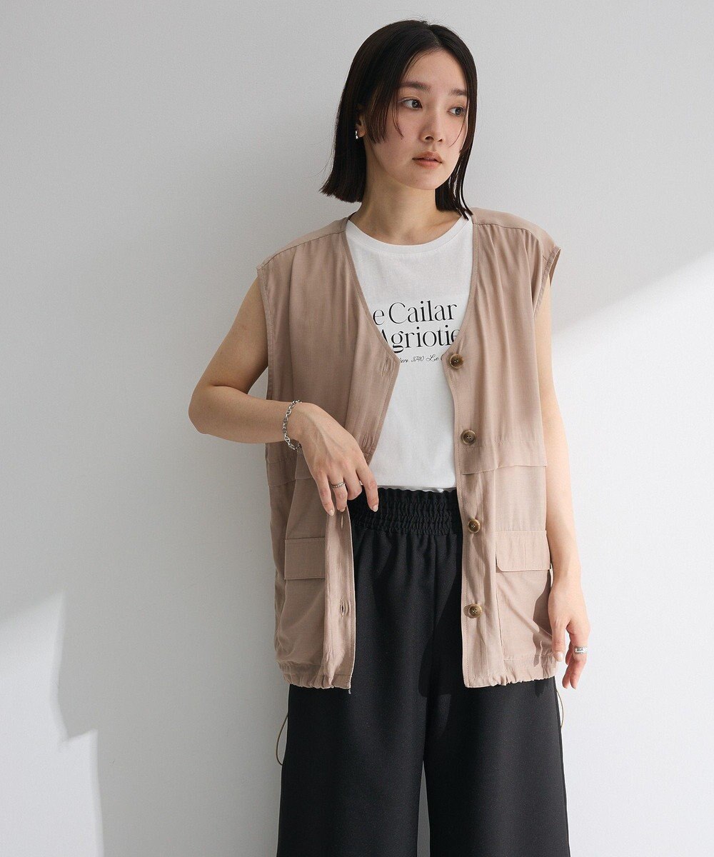 Green Parks シアーミリタリーベスト 