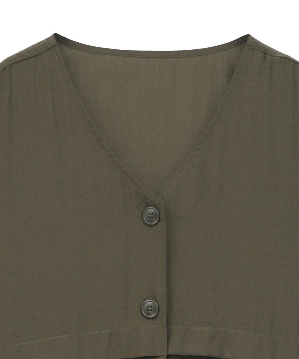 Green Parks シアーミリタリーベスト 