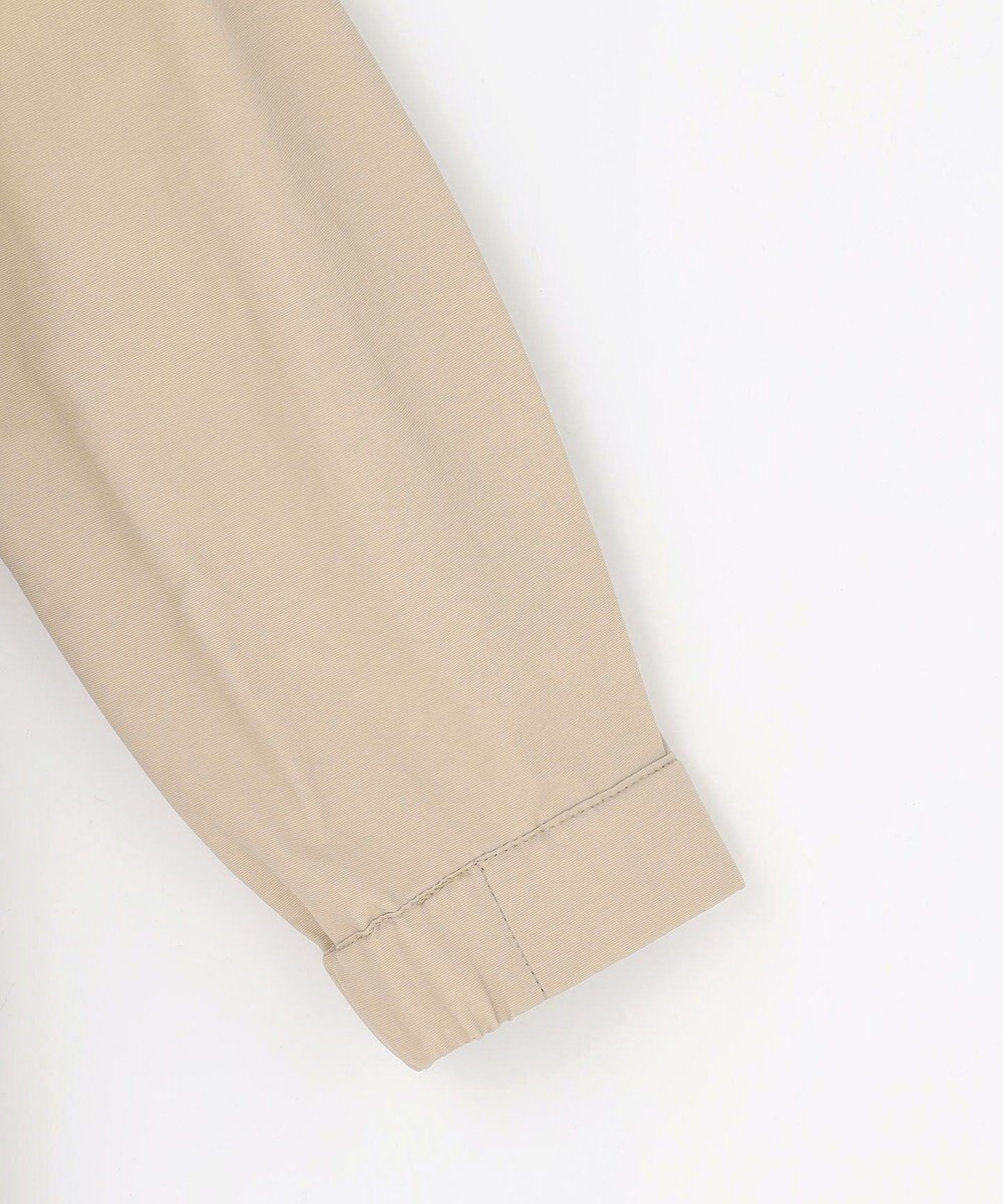 自由区 S コットンナイロンタッサースタンドカラー コート 