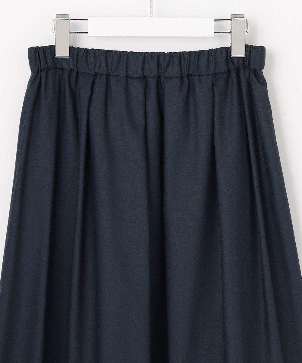 J.PRESS LADIES スパンソフトクロス刺繍 スカート 