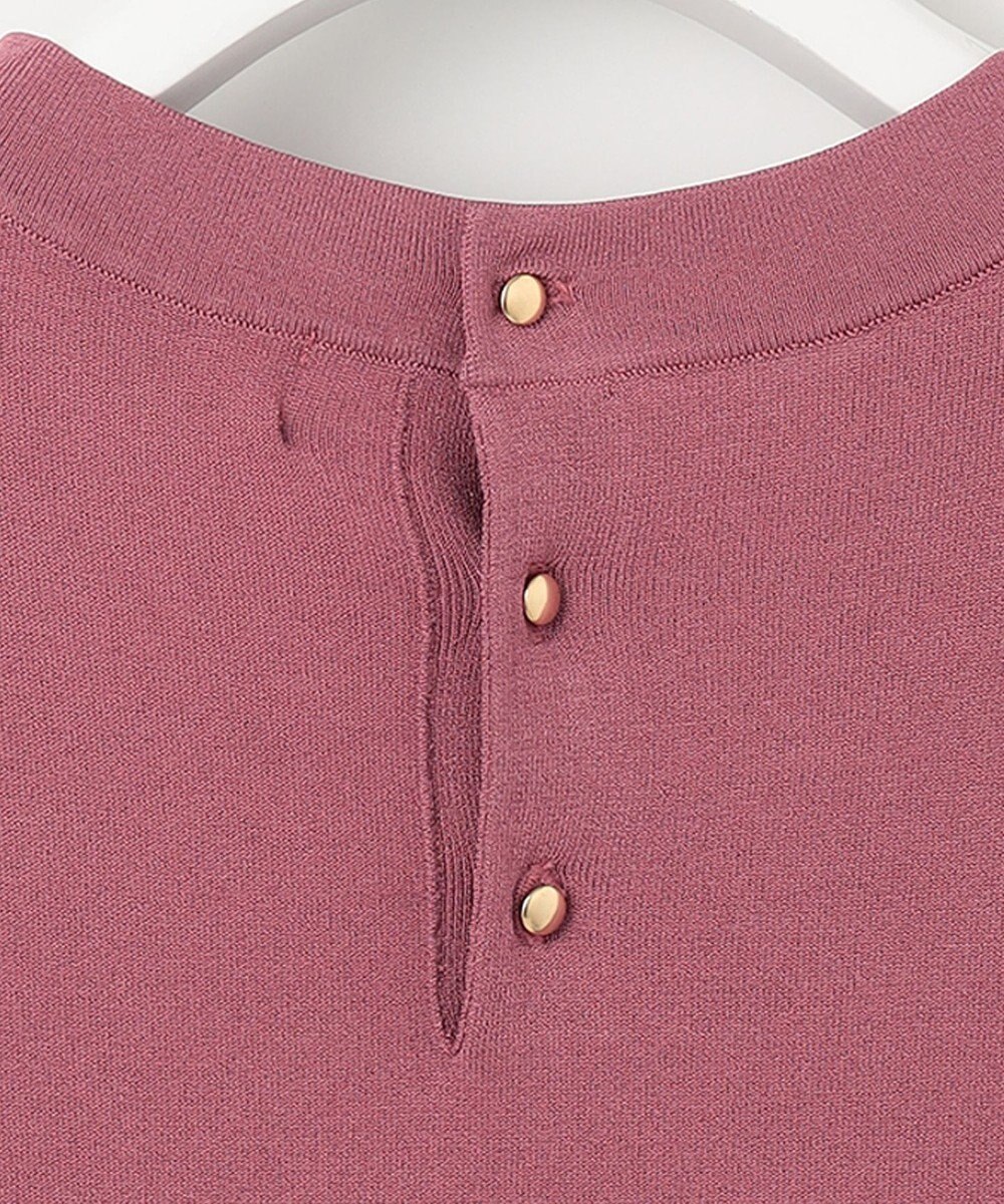 J.PRESS LADIES L 【洗える】レーヨンエリートストレッチ ギャザースリーブ ニット 