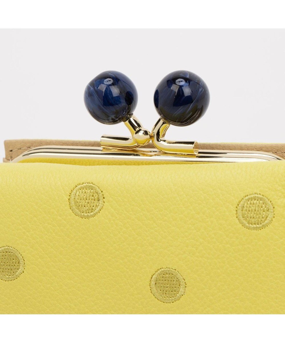 UNBILLION ペルケ perche / アクリル玉三つ折りミニサイフ 