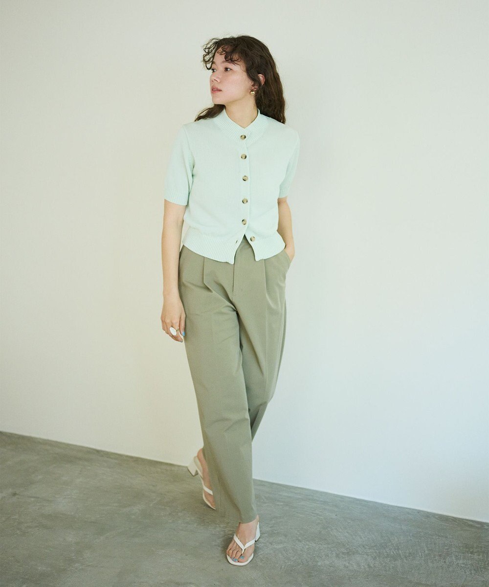 #Newans 〈花乃まりあさんコラボ〉コットンコードカーディガン 