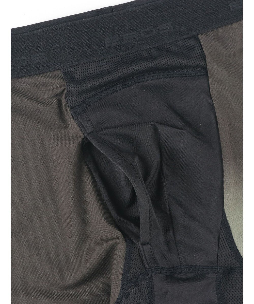 WACOAL MEN ボクサーパンツ【CROSSWALKER】はいて歩いてカロリー消費アップをめざそう！ムレ軽減設計 前開き スパッツ ロング丈 GX6007 /ブロス バイ ワコールメン 