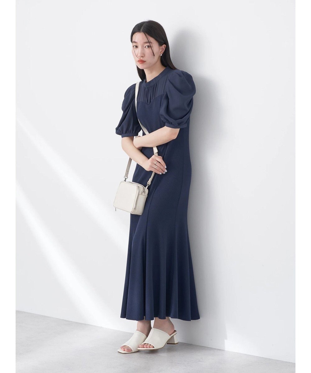 earth music&ecology リブドッキングワンピース 