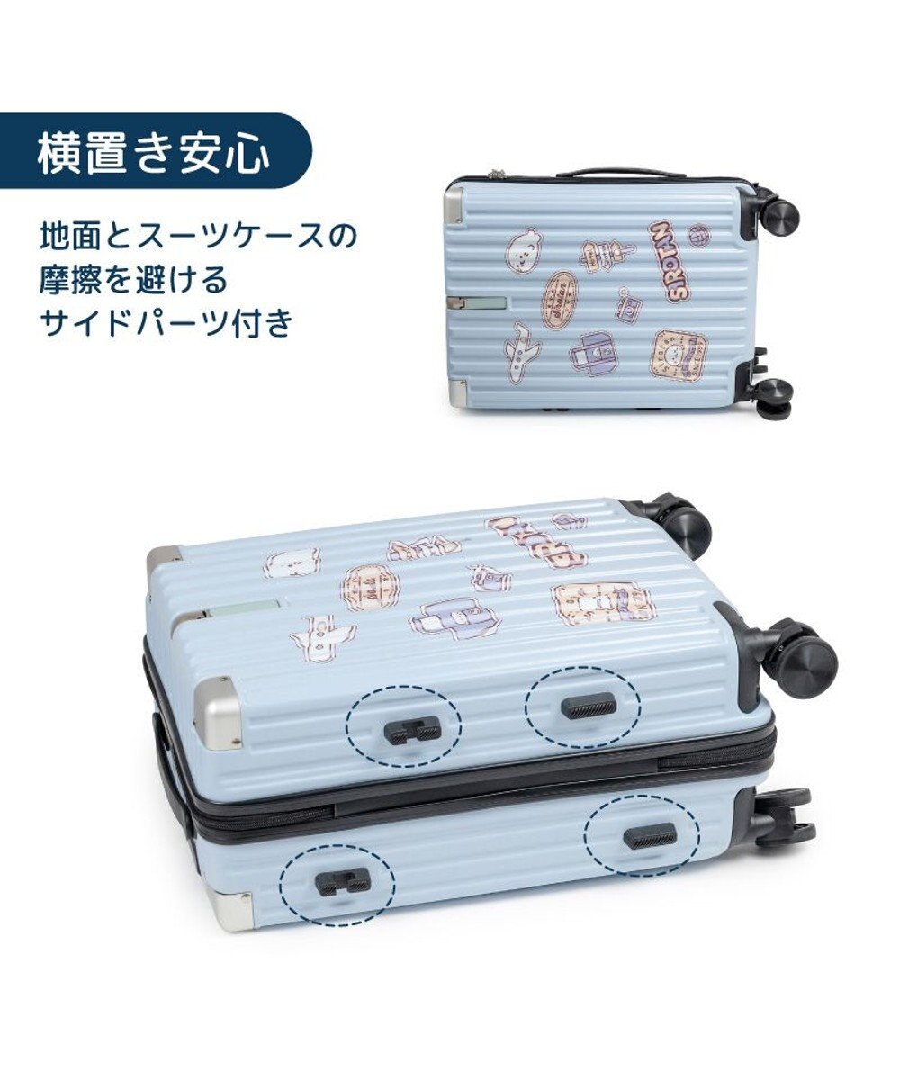 Mother garden しろたん スーツケース 《トラベル柄》 