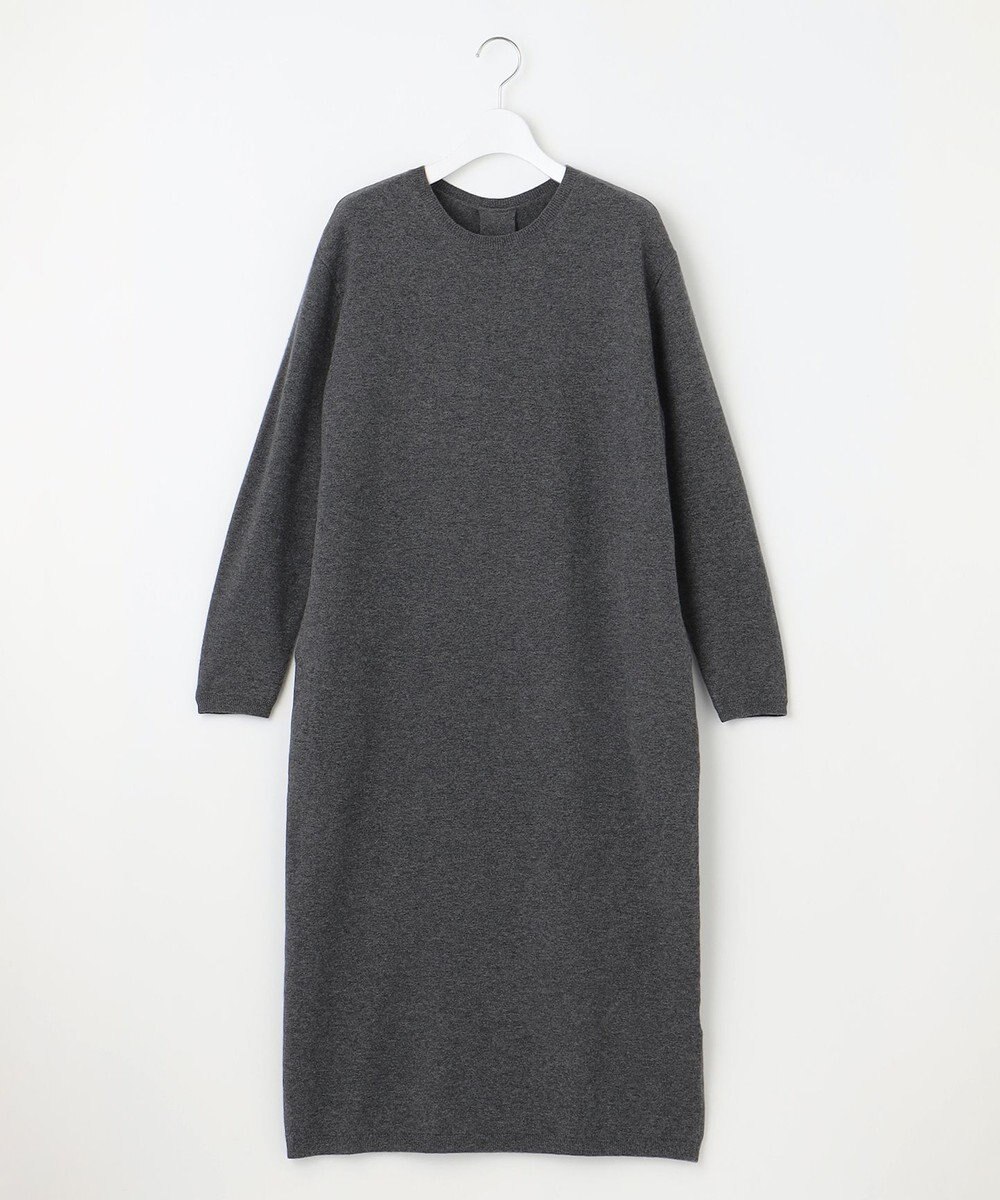 23区 S 【エステータ】マーセライズドウールカシミヤ ニットワンピース 