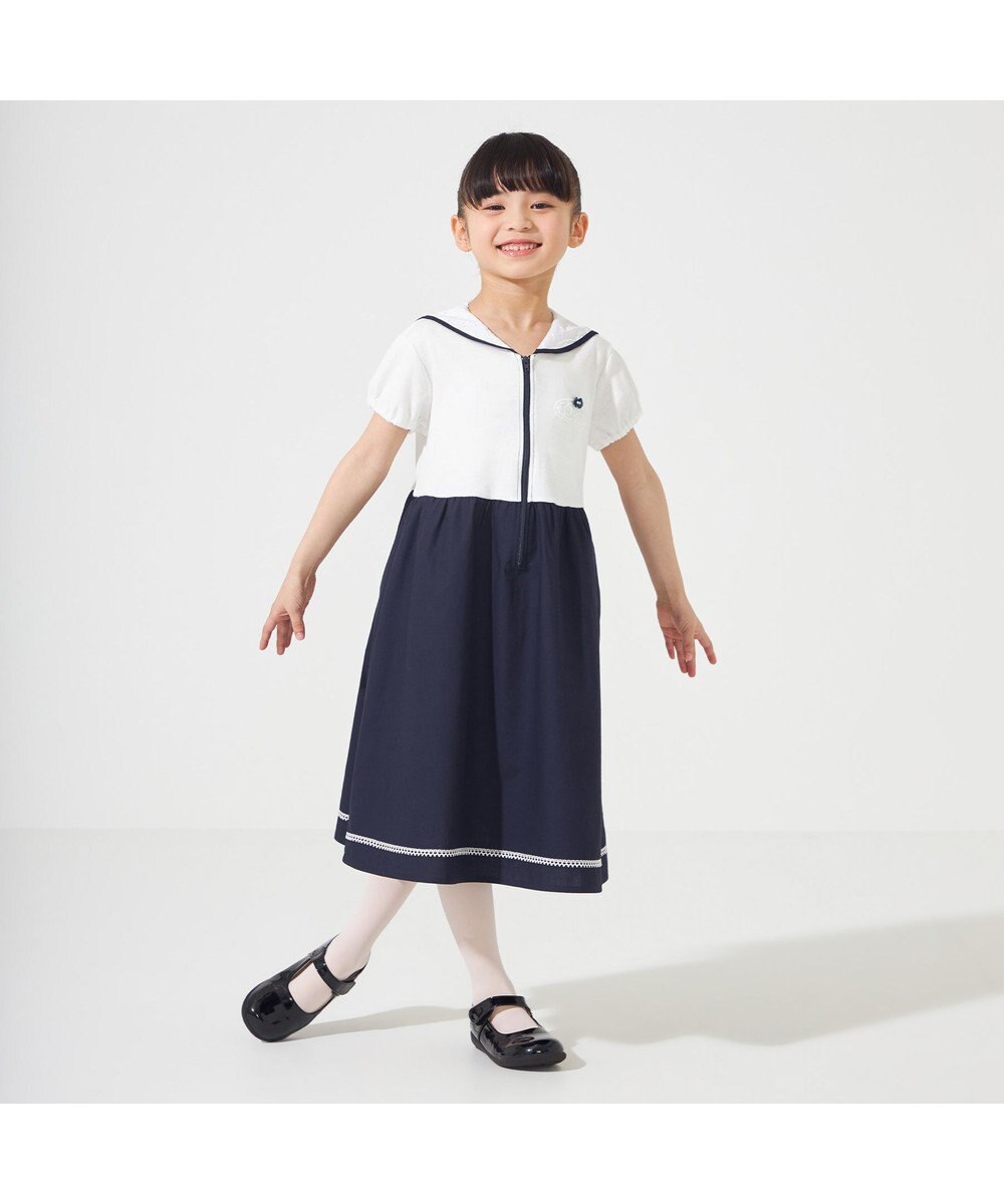 Chacott ジップアップワンピース 