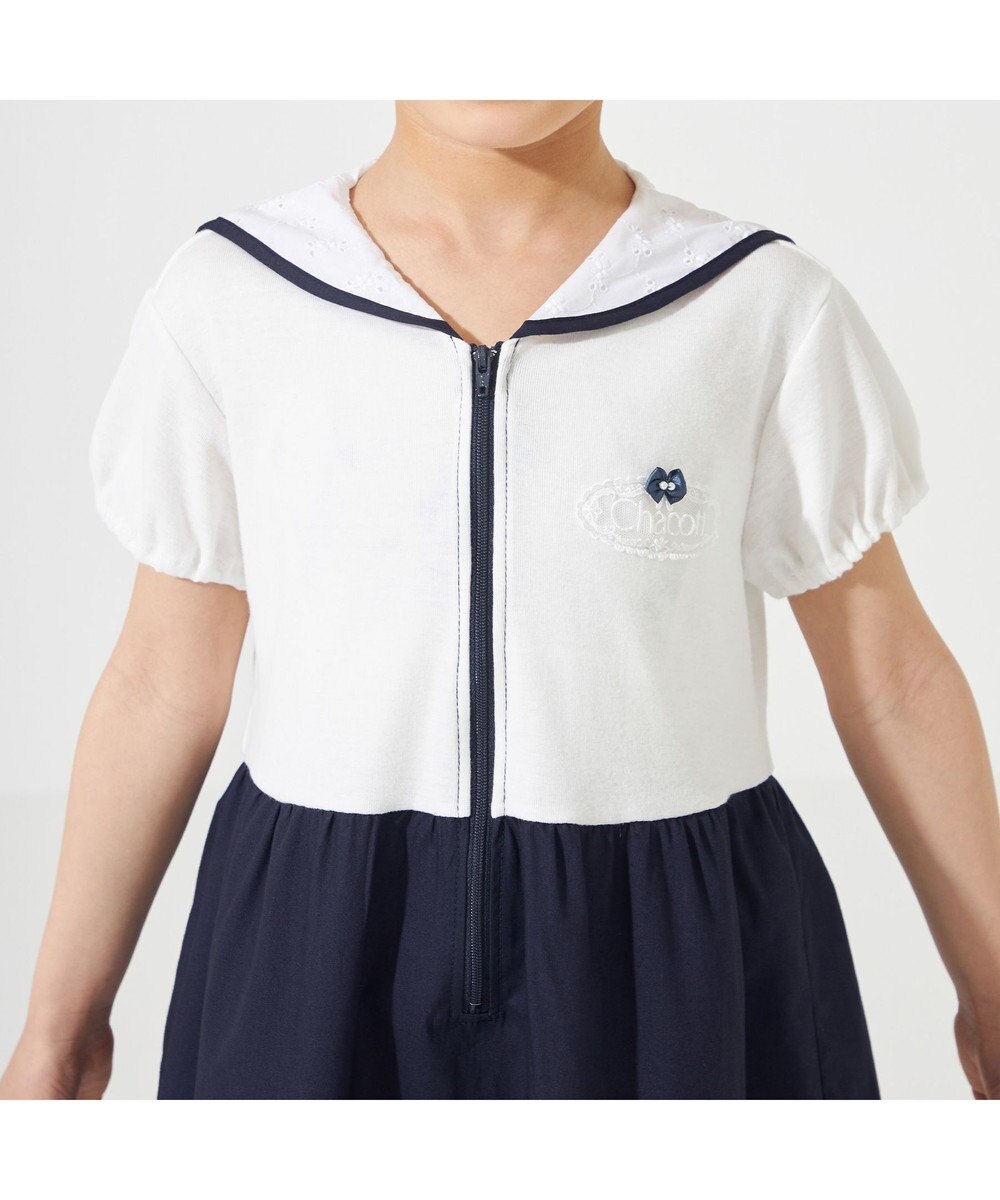 Chacott ジップアップワンピース 