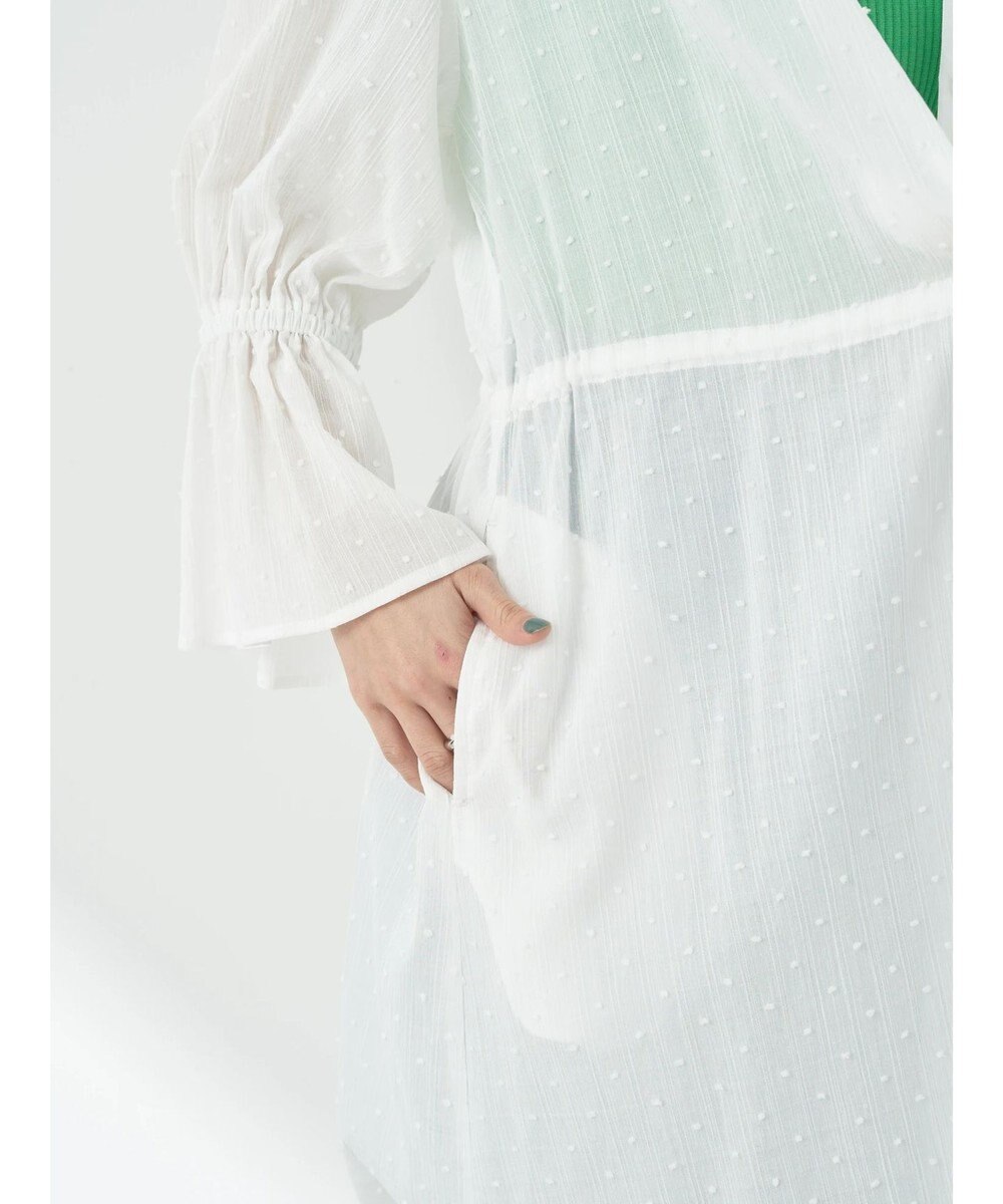 earth music&ecology ドットドビーワンピース 