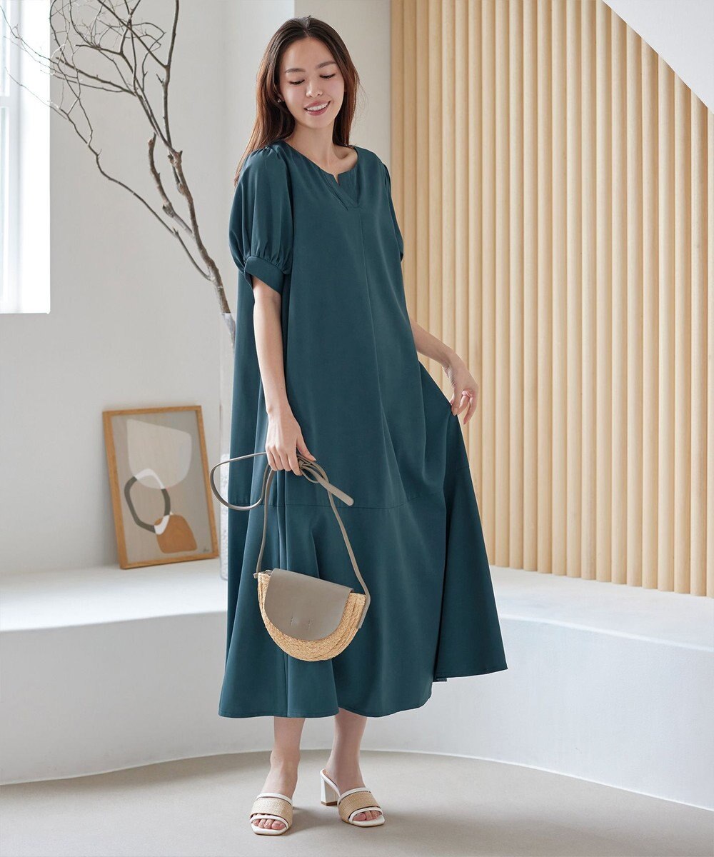 Tiaclasse ラフィアショルダーバッグ 