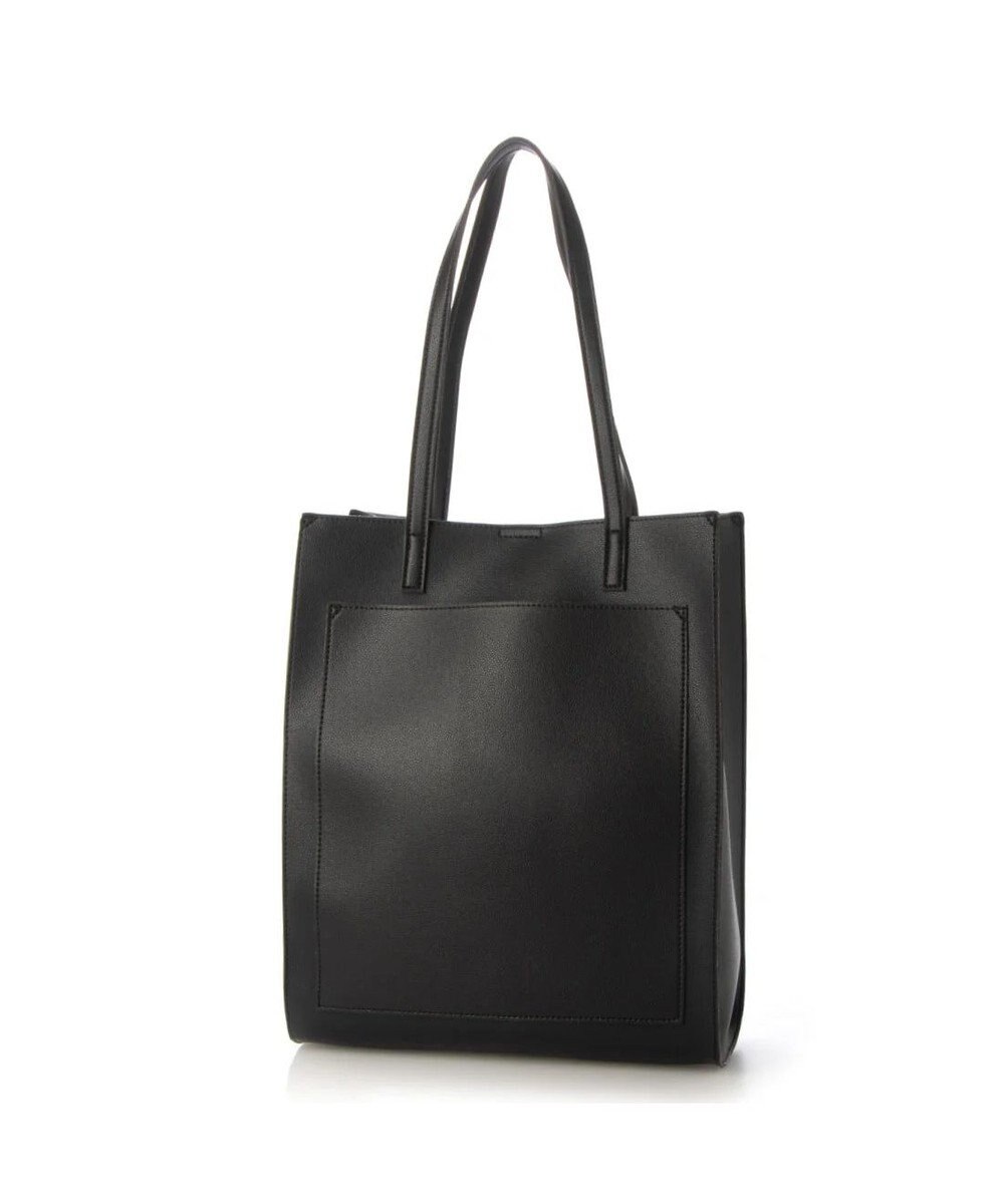 UNBILLION cachecache WEB限定シンセティックレザーフロントポケットトート 