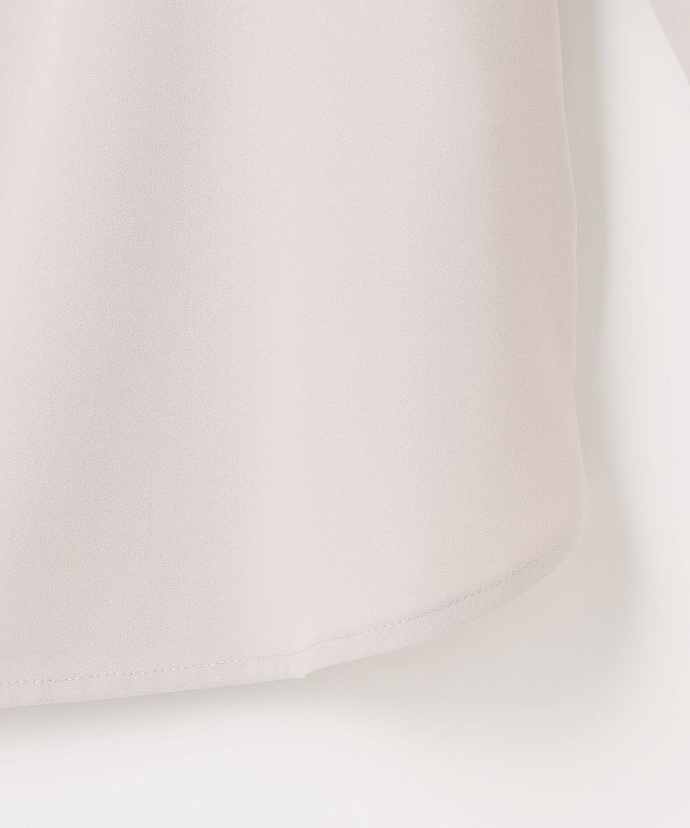 ANY SIS フロントタックバイカラー ブラウス 