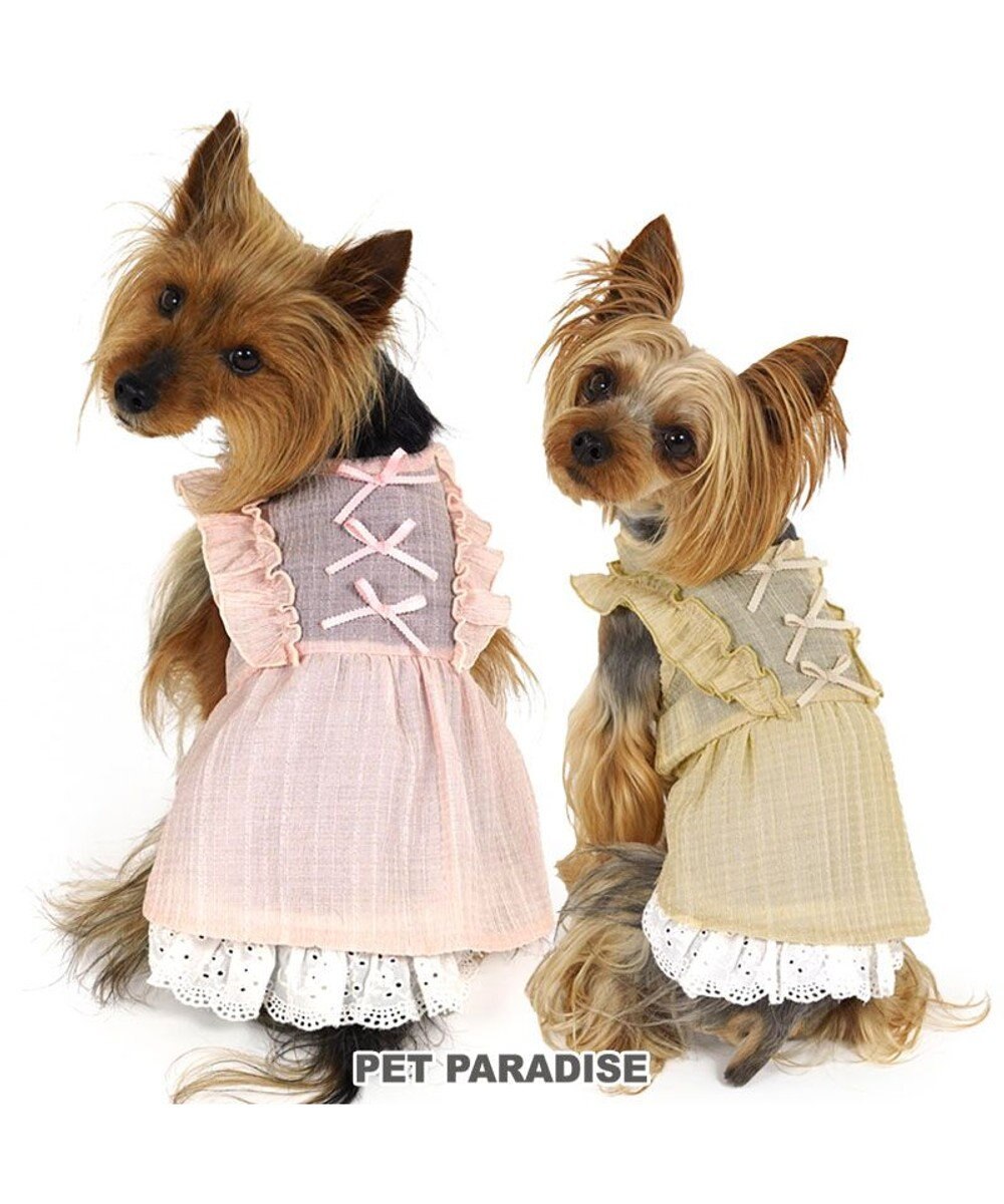PET PARADISE ペットパラダイス スプリング ワンピース 《ピンク》 超小型犬 小型犬 