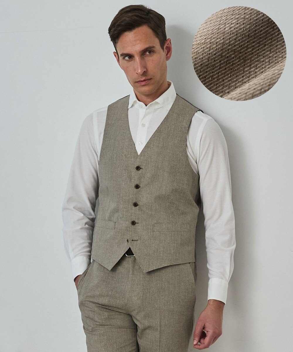 GOTAIRIKU 3ピース対応【圧倒的清涼感】クールドッツ セットアップベスト_クラシックプリント(26年モデル) 