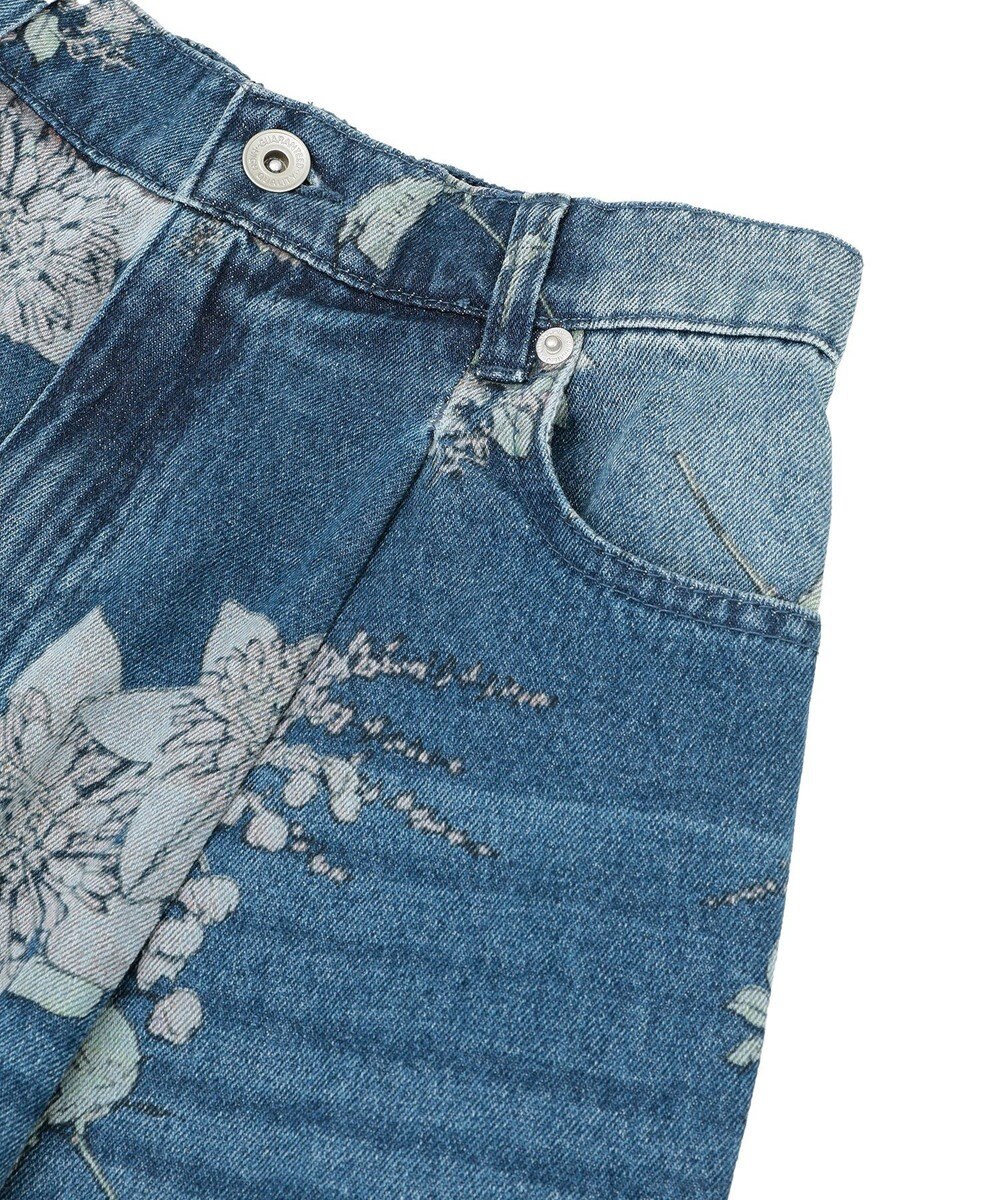 Green Parks ・SUGAR SPOON フラワーptデニムパンツ 